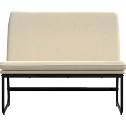 vidaXL Bancos-Banco de tela color 100x75x76 cm