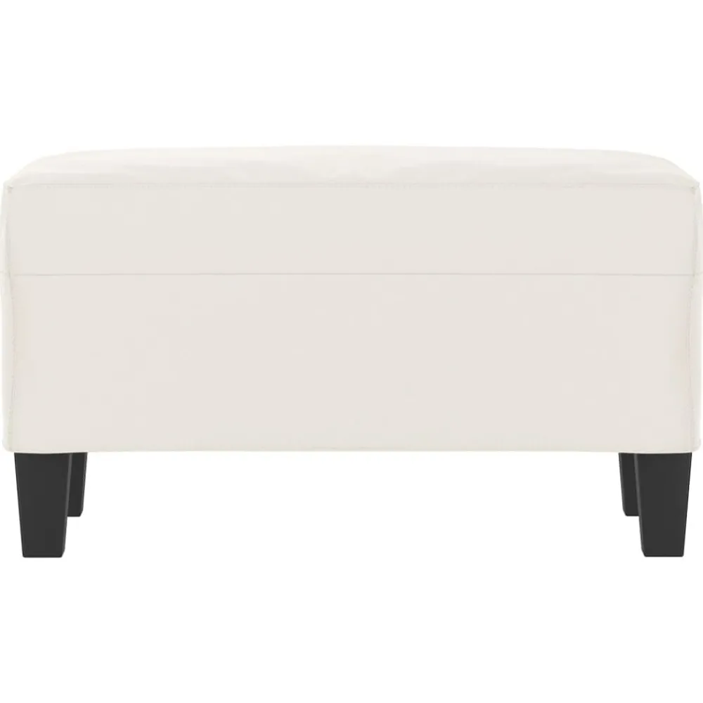 vidaXL Bancos-Banco de tela de microfibra 70x35x41 cm