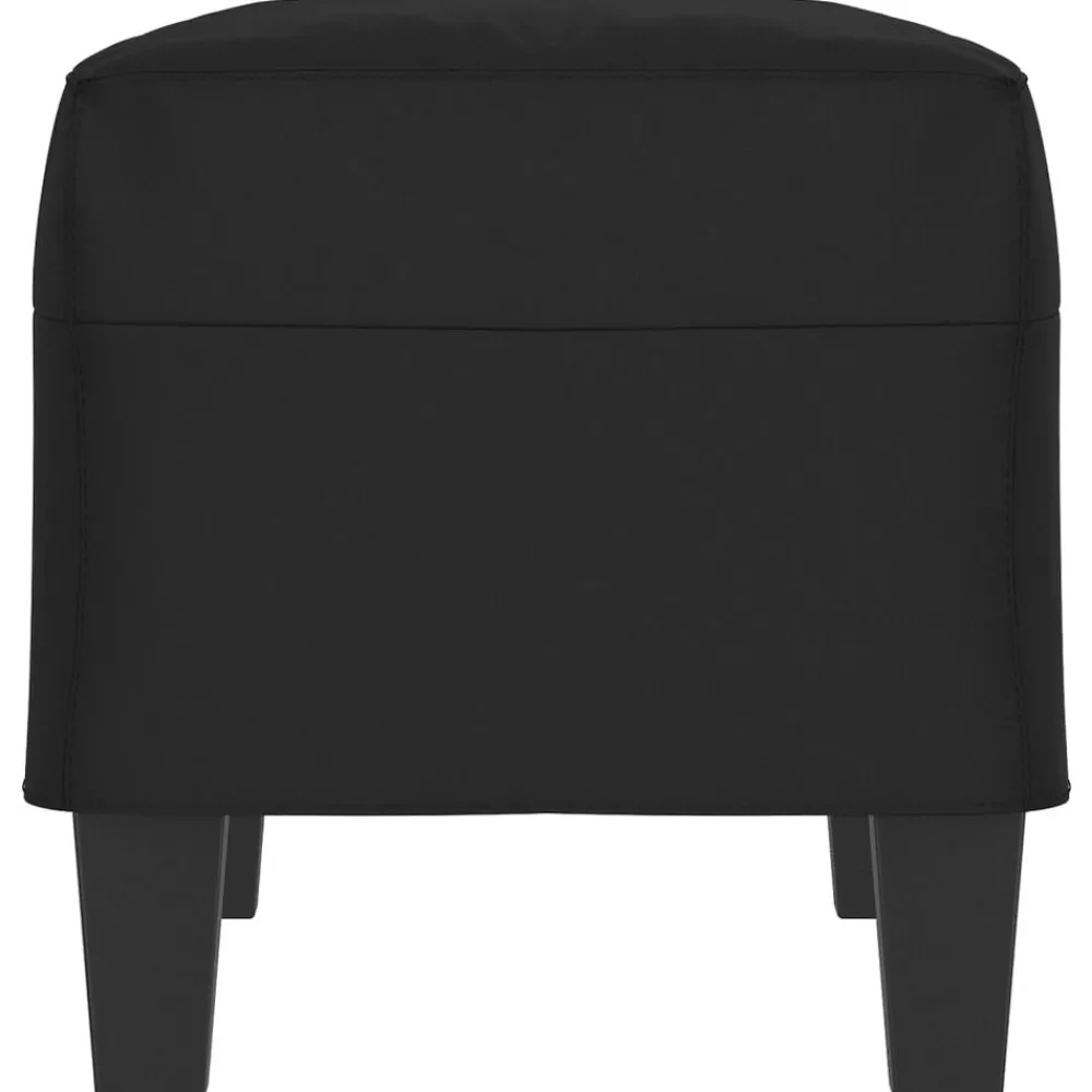 vidaXL Bancos-Banco de tela de microfibra 70x35x41 cm