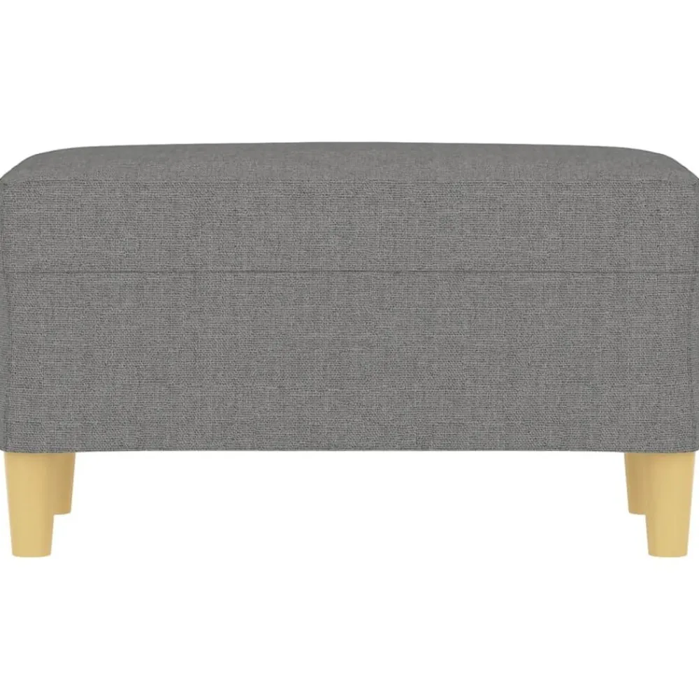 vidaXL Bancos-Banco de tela 70x35x41 cm