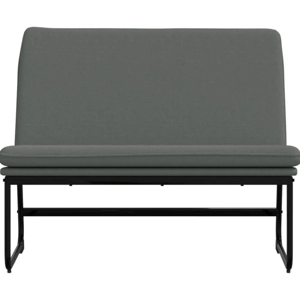 vidaXL Bancos-Banco de tela 100x75x76 cm