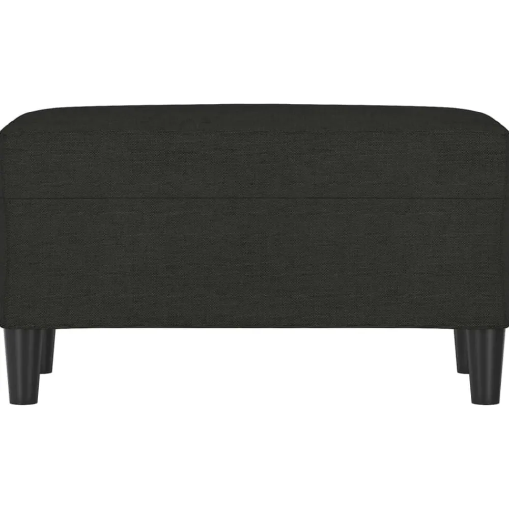 vidaXL Bancos-Banco de tela 70x35x41 cm
