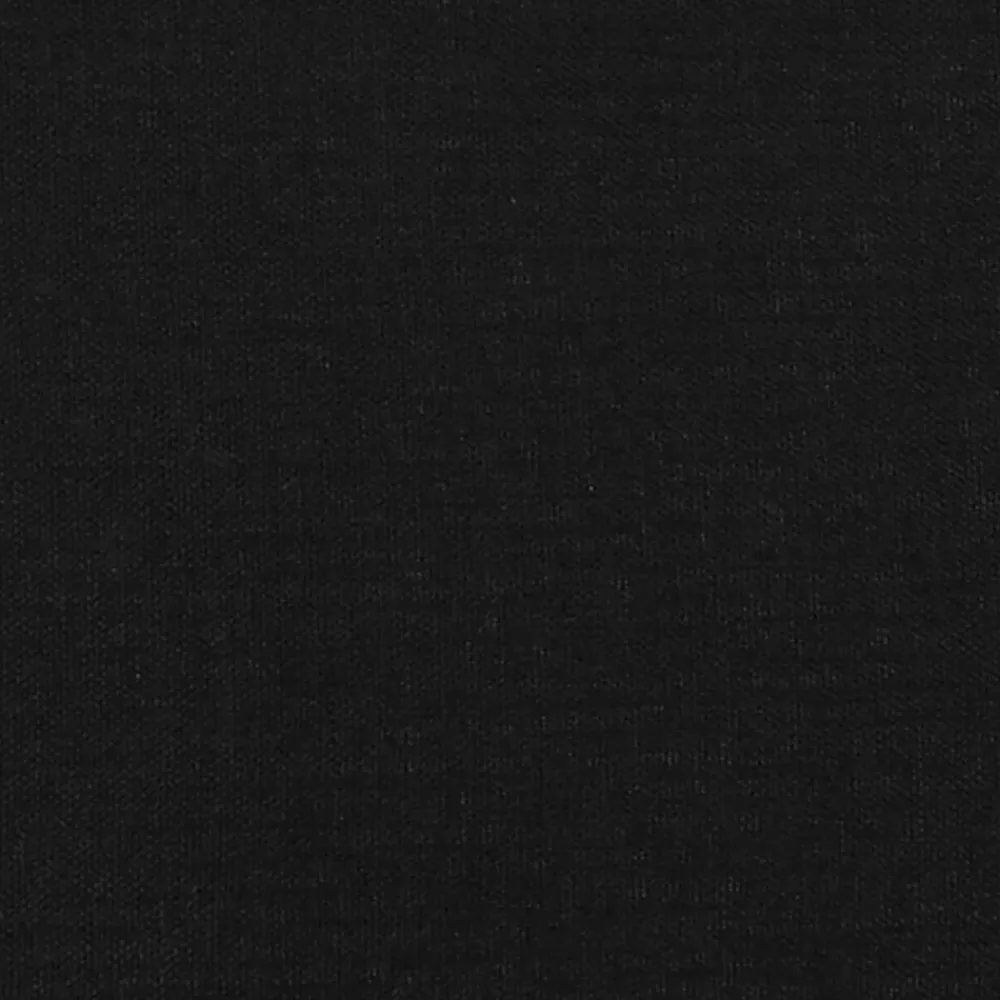 vidaXL Banco de tela 70x30x30 cm Negro Clearance