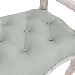 vidaXL Banco de terciopelo 110x45x60 cm Gris claro Sale