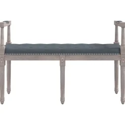 vidaXL Bancos-Banco de terciopelo 110x40x70 cm