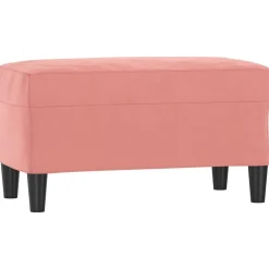 vidaXL Bancos-Banco de terciopelo 70x35x41 cm