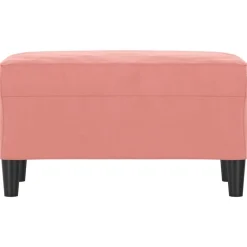vidaXL Bancos-Banco de terciopelo 70x35x41 cm