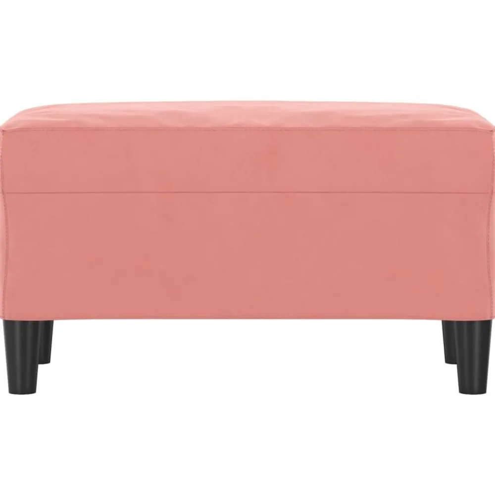 vidaXL Bancos-Banco de terciopelo 70x35x41 cm