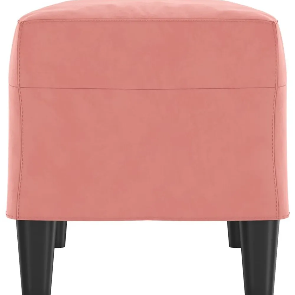 vidaXL Bancos-Banco de terciopelo 70x35x41 cm