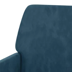 vidaXL Banco de terciopelo 108x79x79 cm Azul Hot