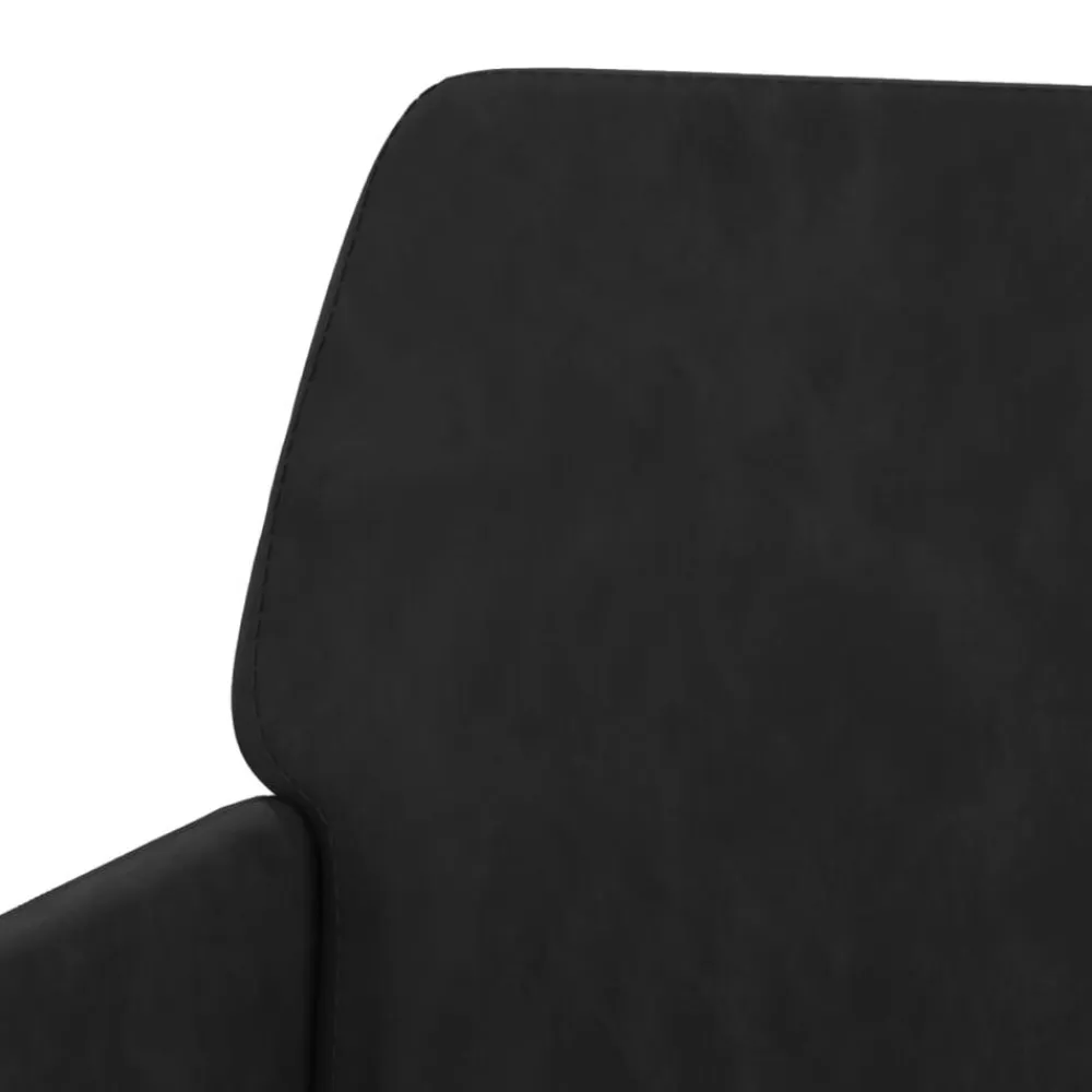 vidaXL Banco de terciopelo 108x79x79 cm Negro Online