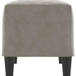 vidaXL Bancos-Banco de terciopelo 70x35x41 cm