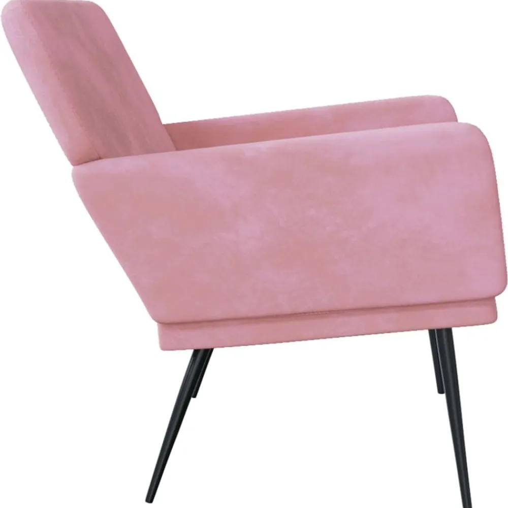 vidaXL Bancos-Banco de terciopelo 108x79x79 cm