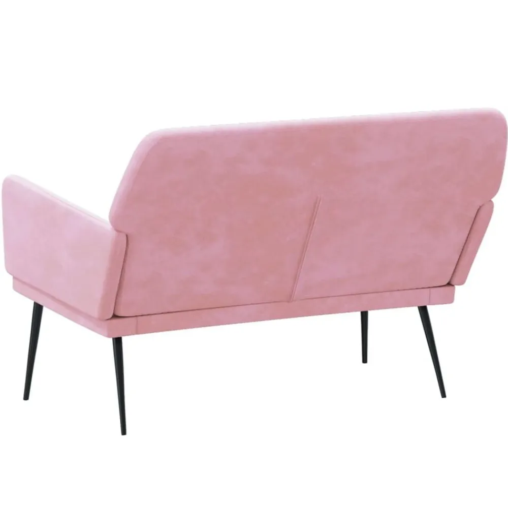 vidaXL Bancos-Banco de terciopelo 108x79x79 cm