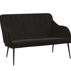 vidaXL Bancos-Banco de terciopelo 110x76x80 cm