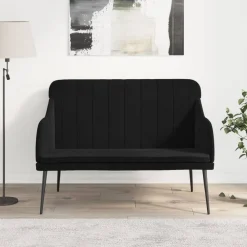 vidaXL Bancos-Banco de terciopelo 110x76x80 cm
