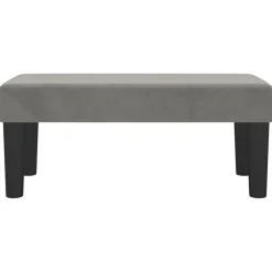 vidaXL Bancos-Banco de terciopelo 70x30x30 cm