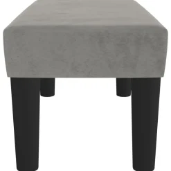 vidaXL Bancos-Banco de terciopelo 70x30x30 cm