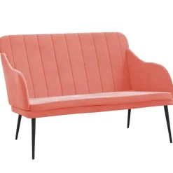 vidaXL Bancos-Banco de terciopelo 110x76x80 cm