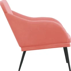 vidaXL Bancos-Banco de terciopelo 110x76x80 cm