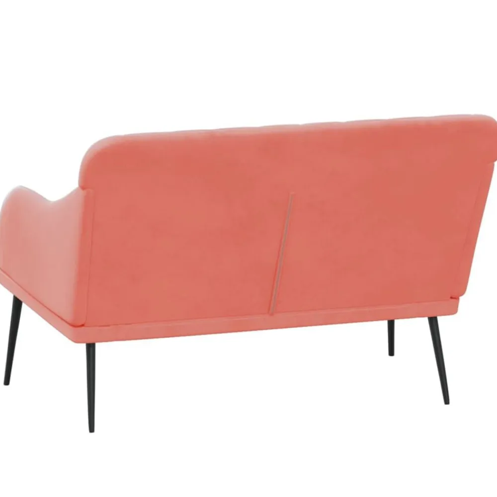 vidaXL Bancos-Banco de terciopelo 110x76x80 cm