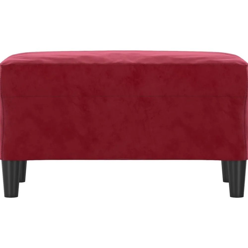 vidaXL Bancos-Banco de terciopelo 70x35x41 cm