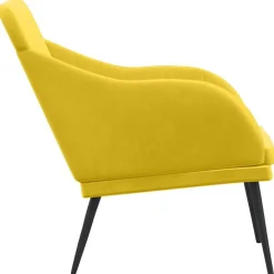 vidaXL Bancos-Banco de terciopelo 110x76x80 cm