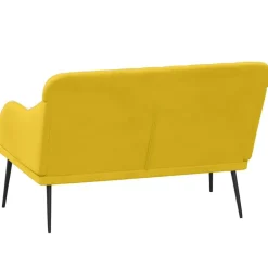 vidaXL Bancos-Banco de terciopelo 110x76x80 cm