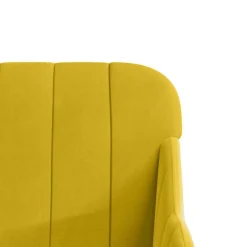 vidaXL Bancos-Banco de terciopelo 110x76x80 cm