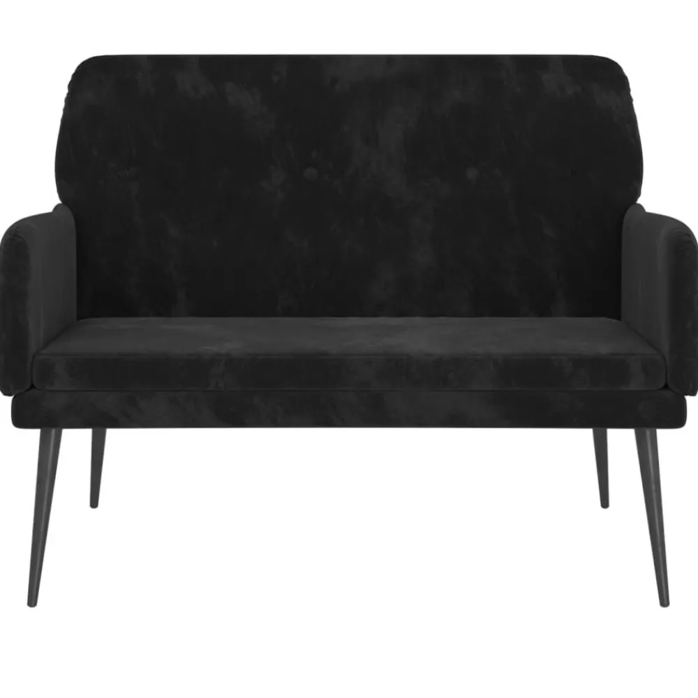 vidaXL Bancos-Banco de terciopelo 108x79x79 cm
