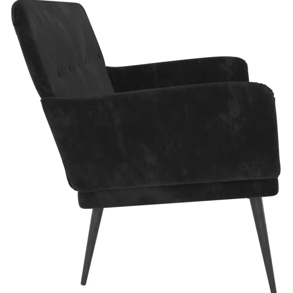 vidaXL Bancos-Banco de terciopelo 108x79x79 cm