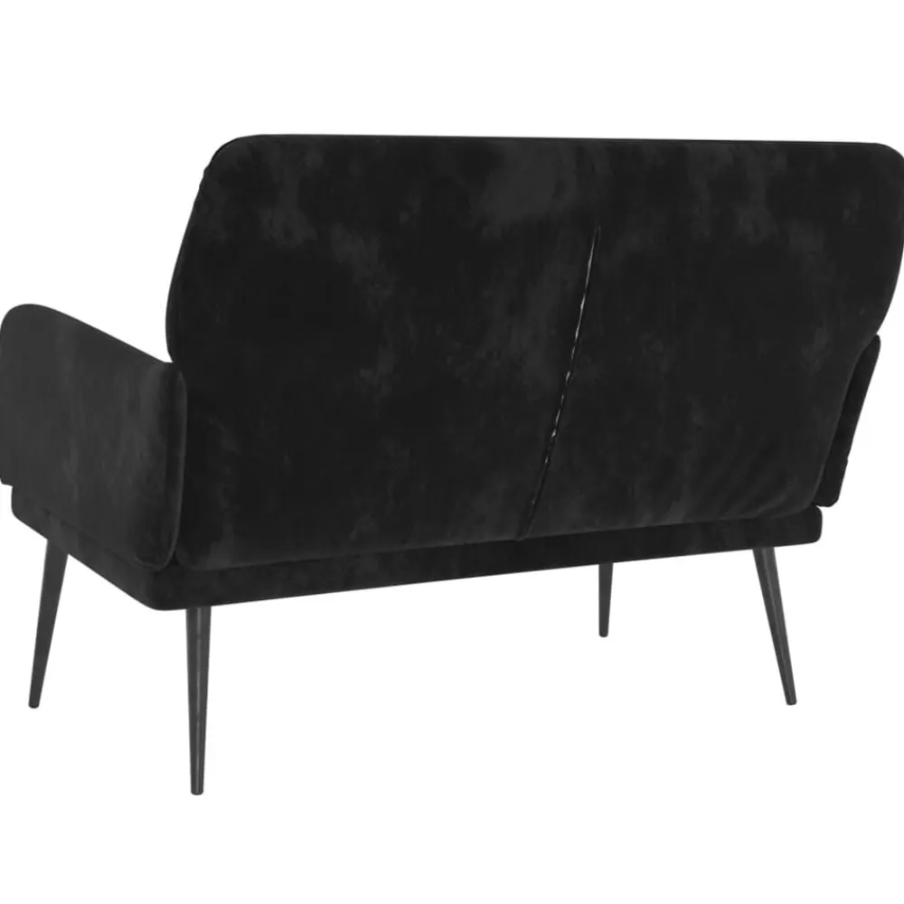 vidaXL Bancos-Banco de terciopelo 108x79x79 cm