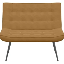 vidaXL Banco de terciopelo marrón 110x74x84 cm Marrón Clearance