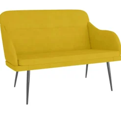 vidaXL Bancos-Banco de terciopelo 110x76x80 cm