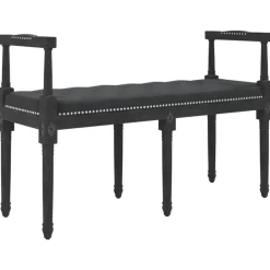 vidaXL Bancos-Banco de terciopelo 110x40x70 cm