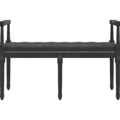 vidaXL Bancos-Banco de terciopelo 110x40x70 cm