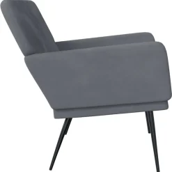 vidaXL Bancos-Banco de terciopelo 108x79x79 cm