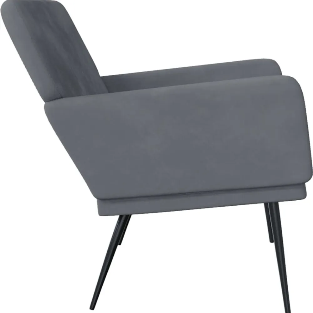 vidaXL Bancos-Banco de terciopelo 108x79x79 cm