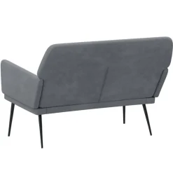 vidaXL Bancos-Banco de terciopelo 108x79x79 cm