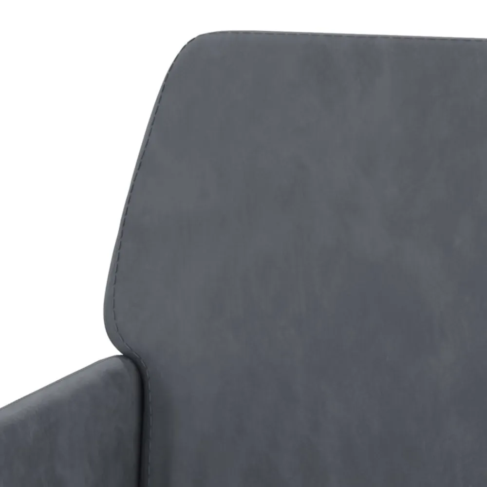 vidaXL Bancos-Banco de terciopelo 108x79x79 cm