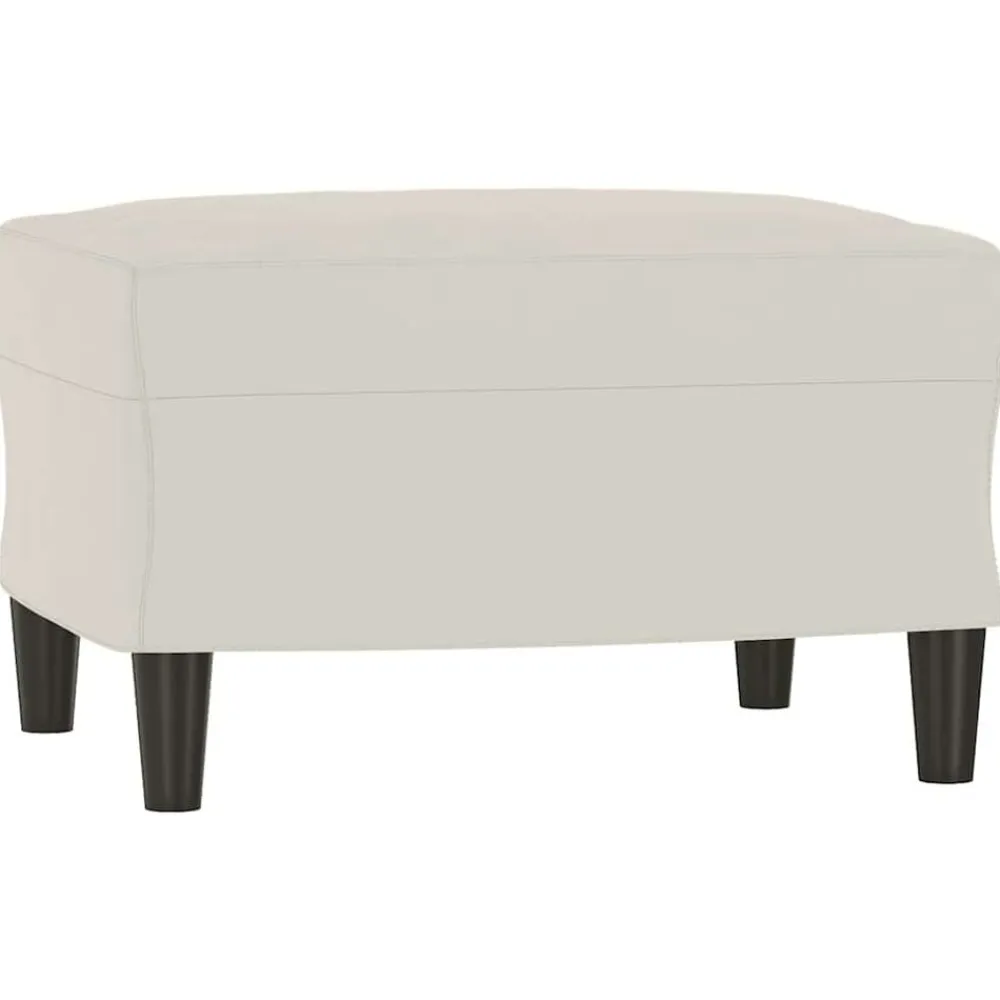 vidaXL Bancos-Banco de terciopelo color 70x35x41 cm