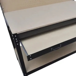vidaXL Accesorios De Bricolaje-Banco de trabajo con tablero y cajón