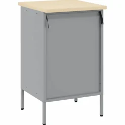 vidaXL Accesorios De Bricolaje-Banco de trabajo con cajón y Gris 50 x 55 x 85 cm