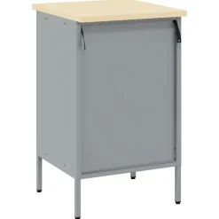 vidaXL Accesorios De Bricolaje-Banco de trabajo con cajón y Gris 50 x 55 x 85 cm