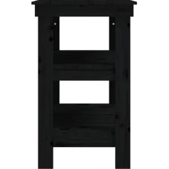 vidaXL Accesorios De Bricolaje-Banco de trabajo de madera maciza de pino 78,5x50x80 cm