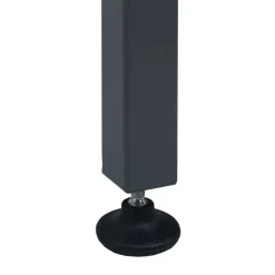 vidaXL Banco de trabajo de acero negro 120x60x85 cm Sale