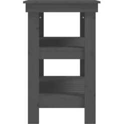 vidaXL Accesorios De Bricolaje-Banco de trabajo de madera maciza de pino 78,5x50x80 cm