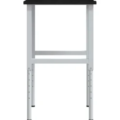 vidaXL Accesorios De Bricolaje-Banco de trabajo madera roble marrón oscuro 80x60x(71,5-98) cm