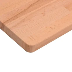 vidaXL Banco de trabajo madera maciza de haya y metal 80x55x81,5 cm Hot