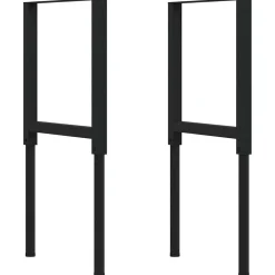 vidaXL Banco de trabajo madera roble marrón oscuro 80x60x(71,5-98) cm negro y marrón oscuro
